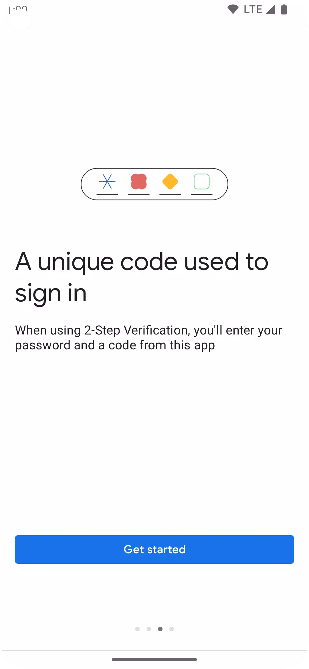 Google Authenticator Screenshot 3