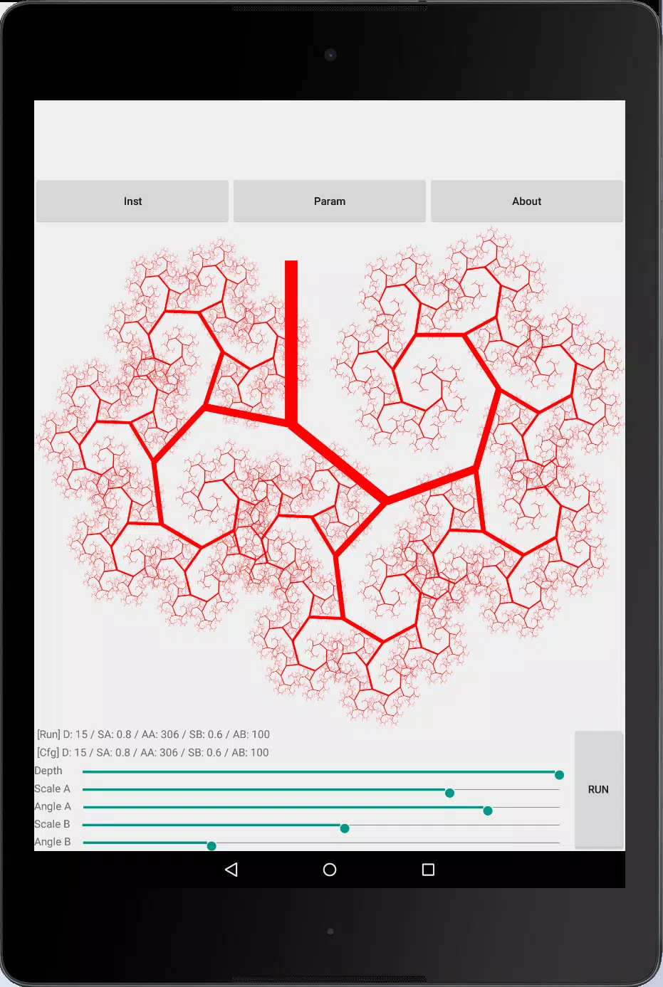 Fractal Art Tree Screenshot 3