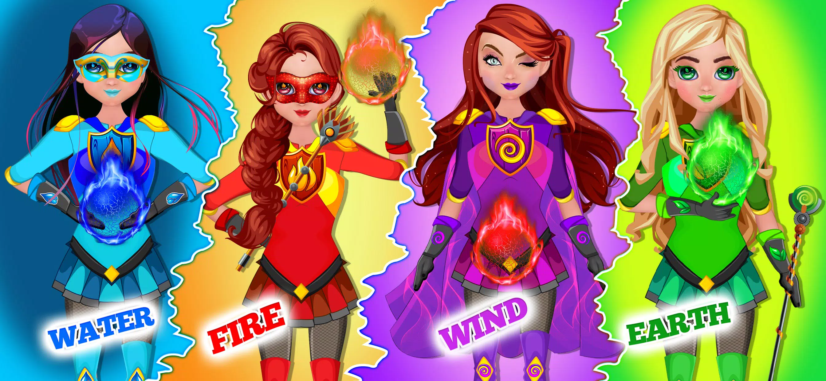 Super hero Girls: Power Games Screenshot 1