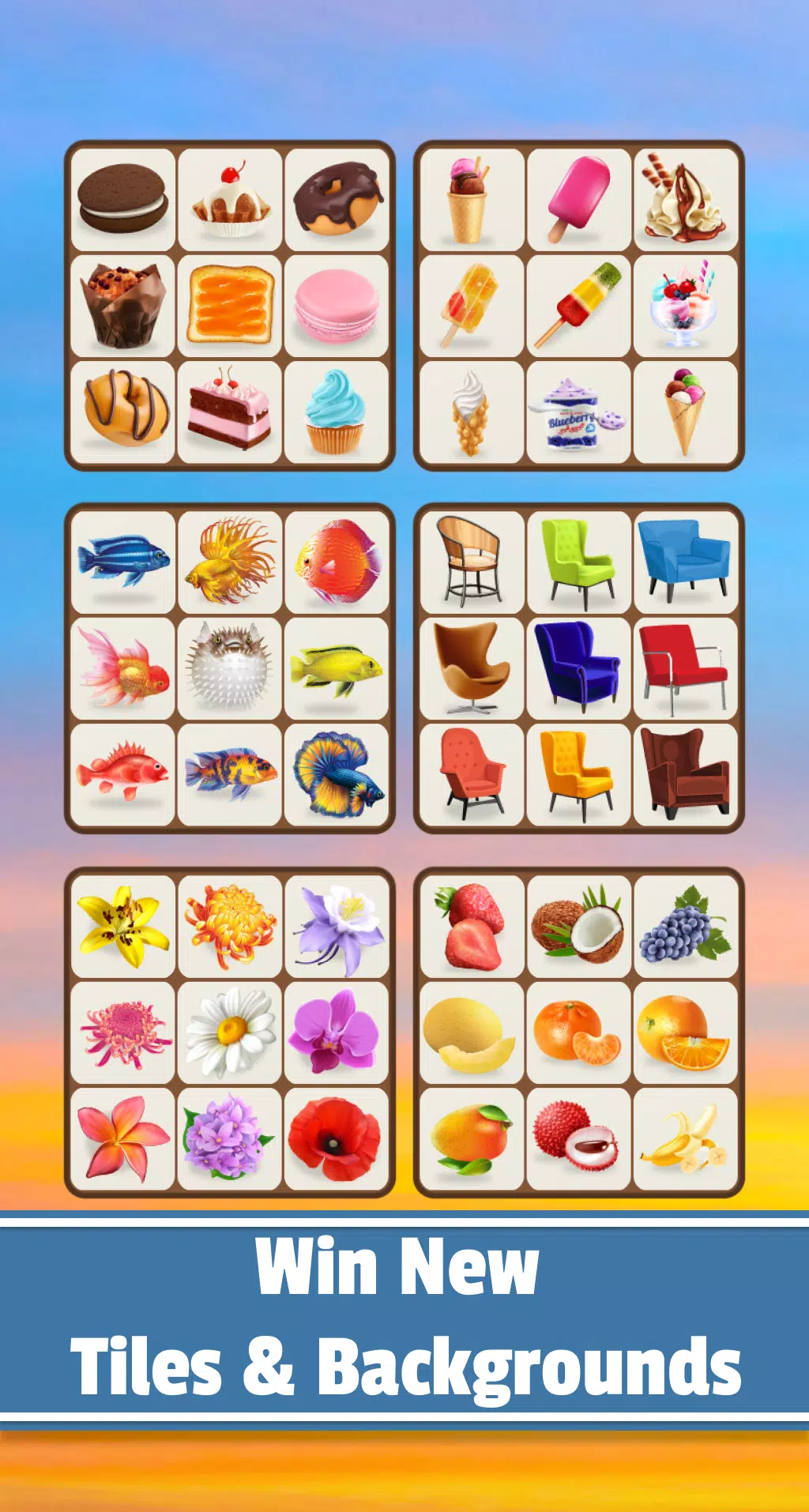 Tilescapes - Onnect Match Game Captura de pantalla 4