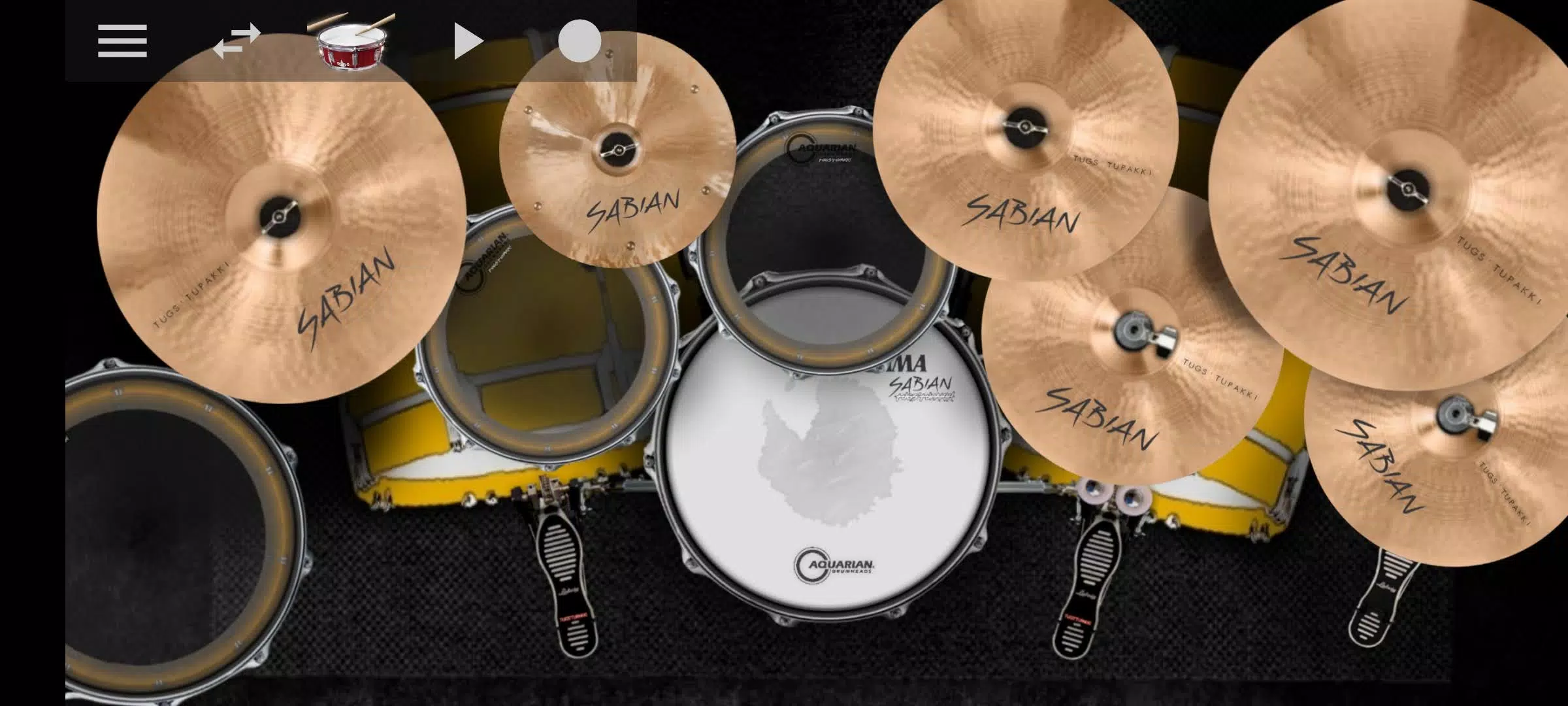 MEGA DRUM: Bateria Virtual Captura de tela 4