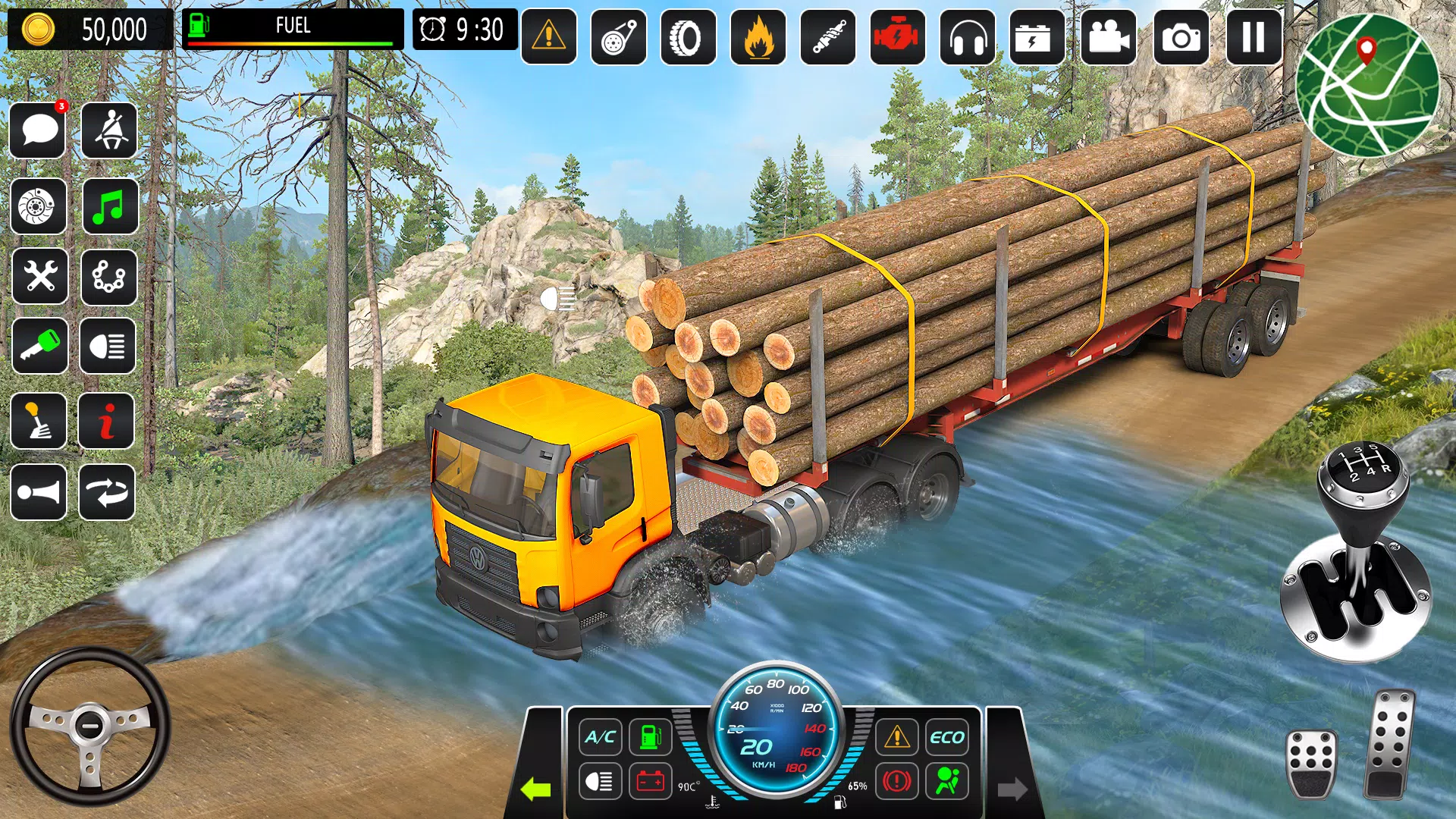 Mountain Truck Driving Games Captura de tela 3