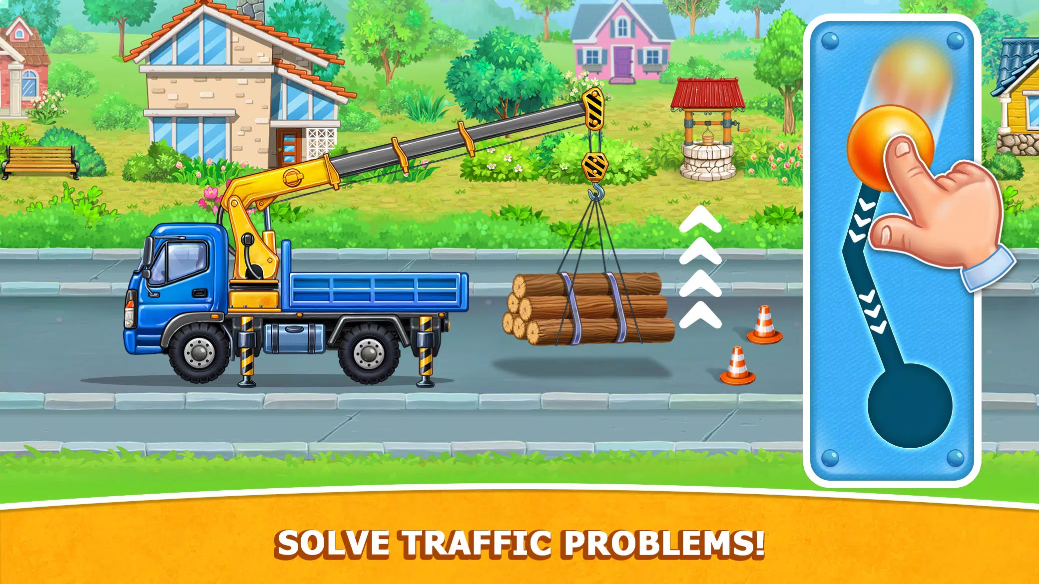 Kids Truck: City Builder Games Captura de tela 2