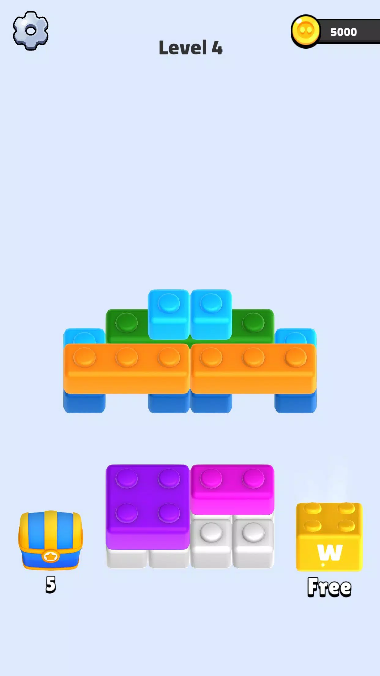 Brick Tripeaks Screenshot 2