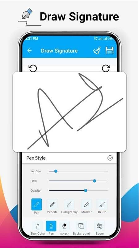 Signature Maker Pro Скриншот 2