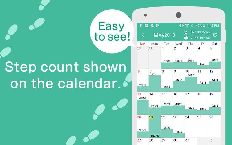Pedometer - Step Counter Maipo スクリーンショット 2