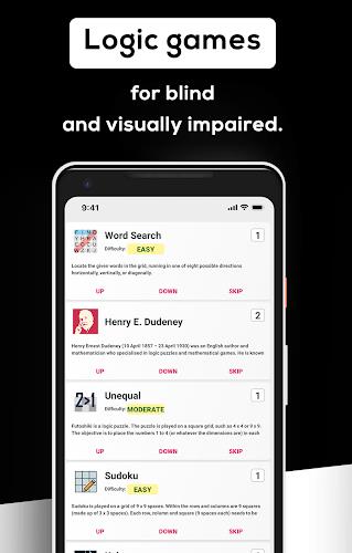 Games for visually impaired 스크린샷 1