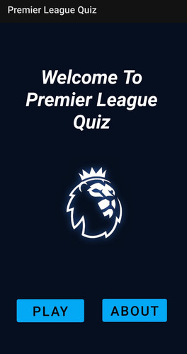 Premier League Quiz Captura de tela 1