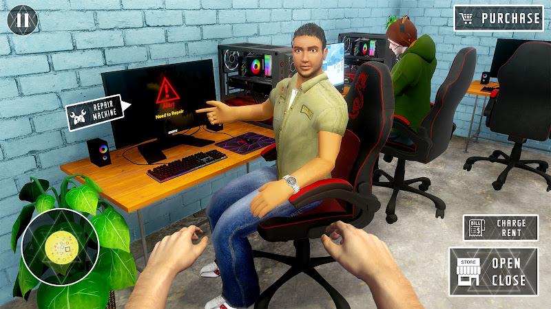 My Gaming Cafe Simulator स्क्रीनशॉट 2