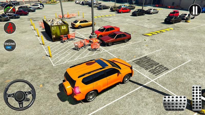 Prado Car Parking 3D Car Games スクリーンショット 1