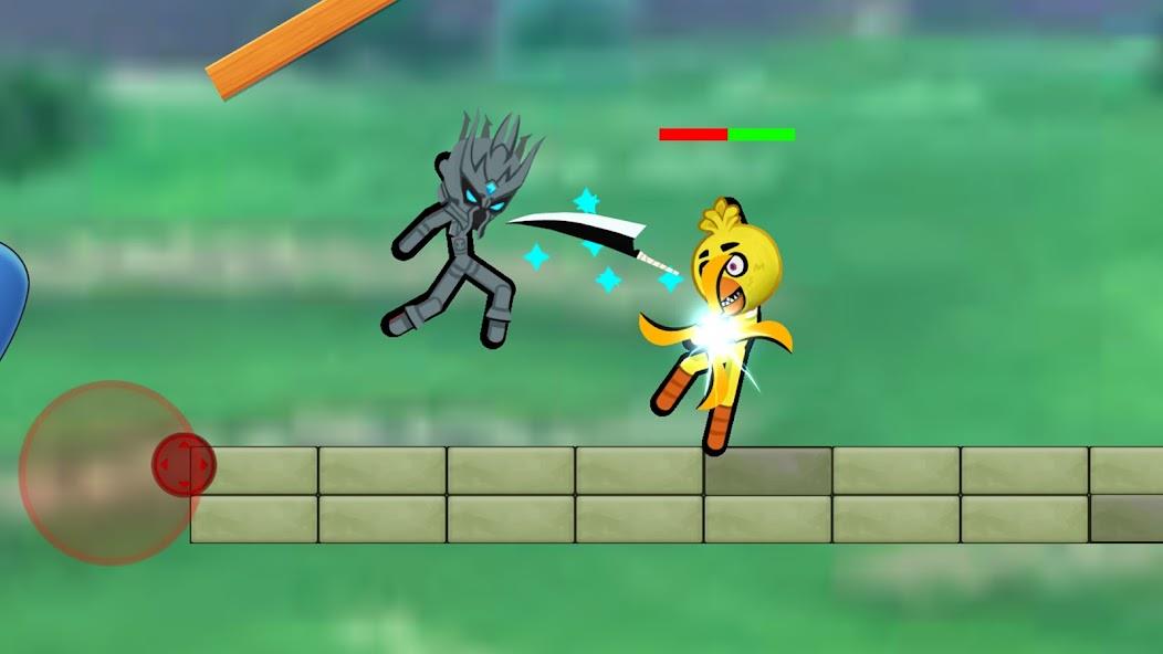 Clash of Stickman: Fight Game Mod Captura de pantalla 2