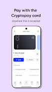 Cryptopay:Bitcoin wallet&card Captura de pantalla 3