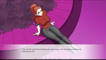 Pink World A Bimbofication Visual Novel 스크린샷 3