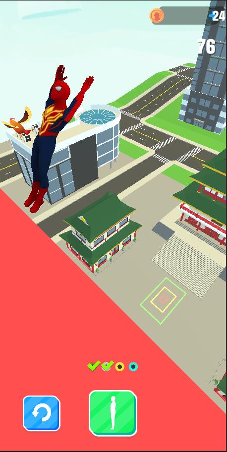 Superhero Flip Jump: Sky Fly Скриншот 4