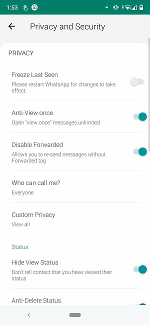 WhatsApp Plus v17.70应用截图第2张