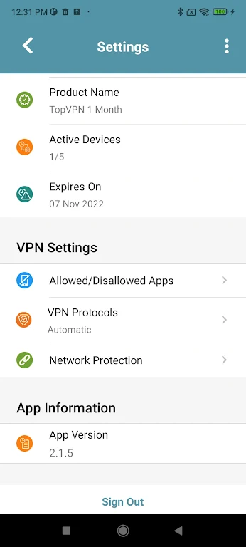 Top Road VPN应用截图第4张