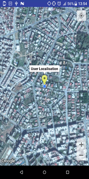 Géolocalisation ( Ma Position Actuelle ) スクリーンショット 3