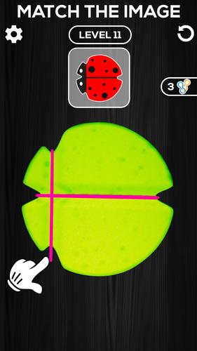 Sponge Art 3D Rubber Band Game Screenshot 3