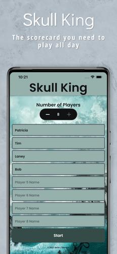 Skull King Scorekeeper应用截图第1张