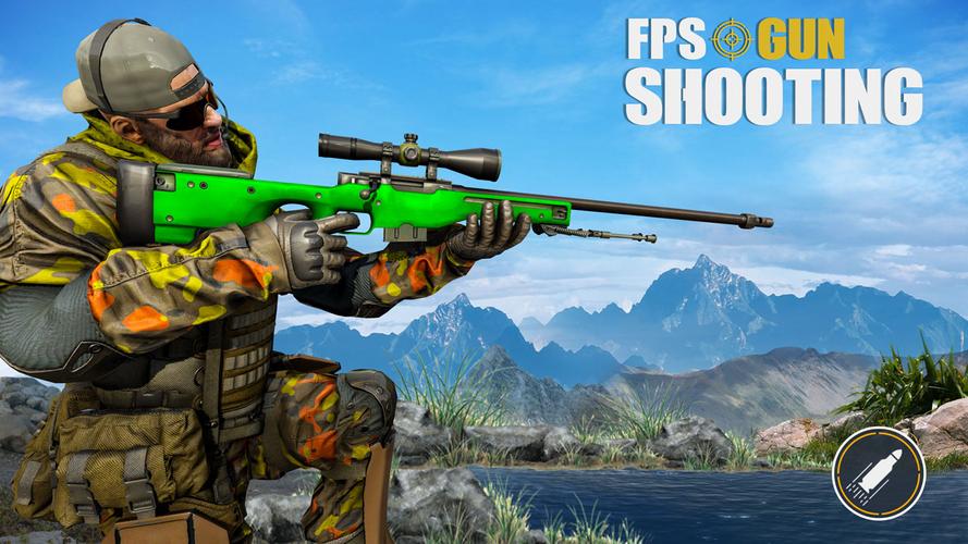 Gun Games Offline 3D Shooting スクリーンショット 4