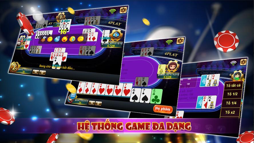 4Play - Xì Tố Xì Phé Online 스크린샷 3