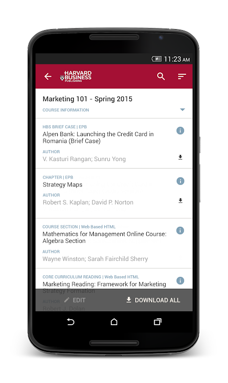 Harvard Business for Students スクリーンショット 1