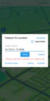 Fake GPS Location-GPS JoyStick Captura de pantalla 2