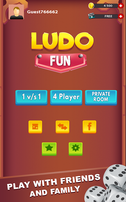 Ludo Fun: Free Family Dice Game Screenshot 2