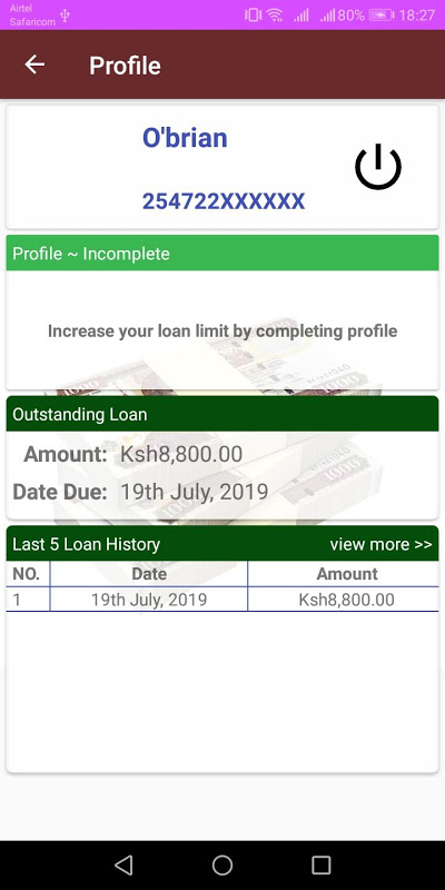 Loans Chap Chap应用截图第4张
