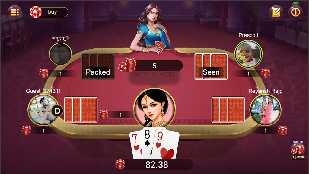 Teen Patti Moment スクリーンショット 3