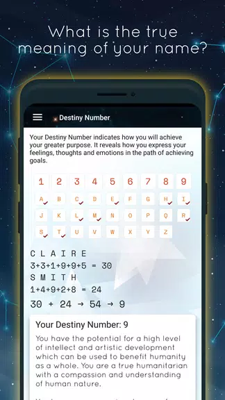 Numeroscopo- Numerología Ángel Captura de pantalla 1