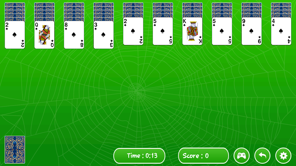 Solitario Spider Screenshot 1