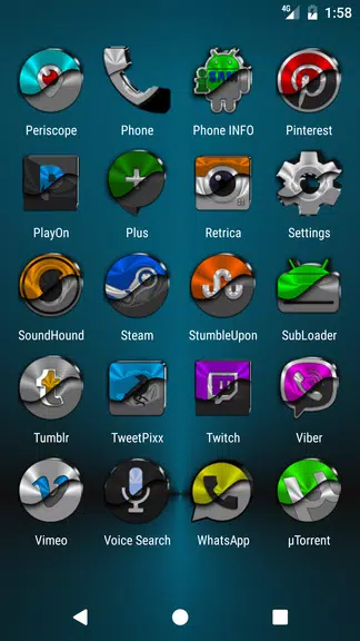 Half Light Icon Pack Captura de tela 4