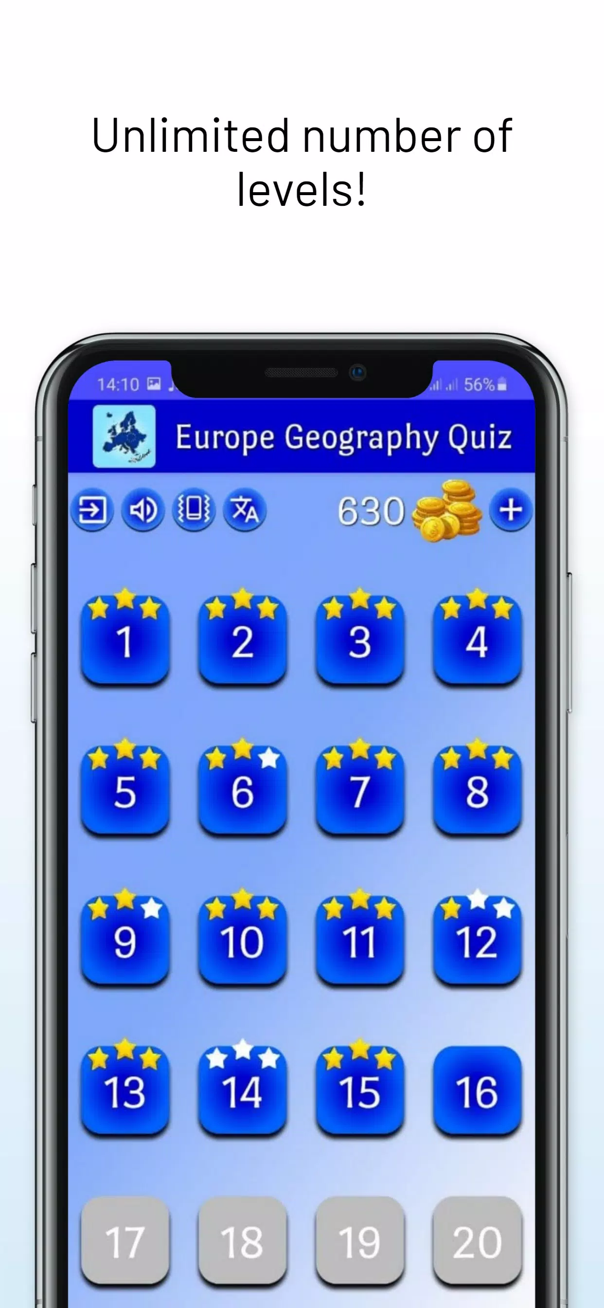 Europe Geography Quiz Скриншот 4