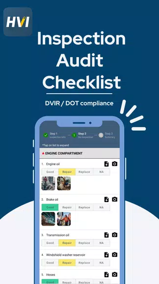 Vehicle Inspection Maintenance Captura de pantalla 1