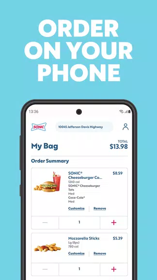 SONIC Drive-In - Order Online Captura de pantalla 4