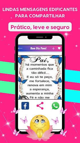 Mensagens de Bom Dia Povo Zap Capture d'écran 3