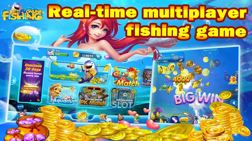 Fishing Online: Classic fish machine, free game स्क्रीनशॉट 2