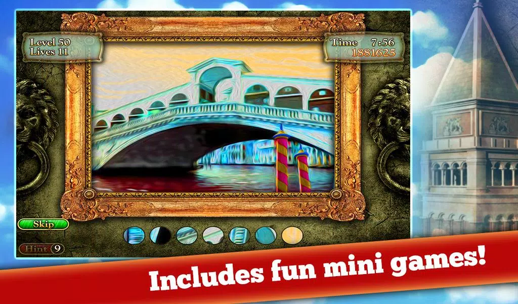 Mahjong Solitaire Venice Mystery -Free Puzzle Game Capture d'écran 1