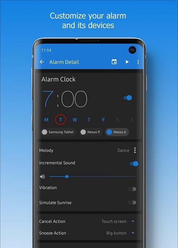 Turbo Alarm: Alarm clock Captura de pantalla 3