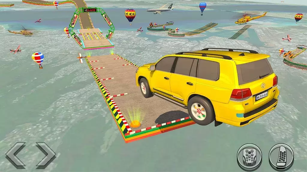 Mega Ramp Car Stunt course 3D Capture d'écran 2