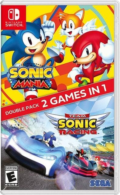 2 Games Sonic Mania + Team Sonic Racing