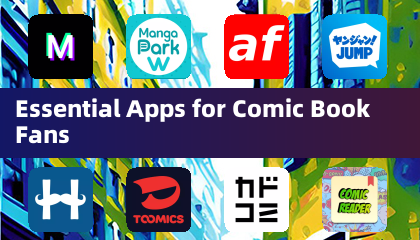Aplicaciones esenciales para fanáticos del cómic