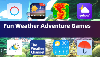 Jeux d'aventure météo amusants