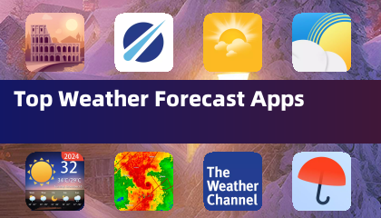 Meilleures applications de prévisions météo