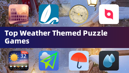 Top Weather Themed Puzzle Games