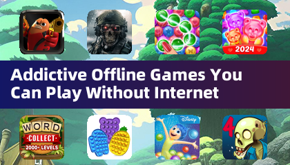 Addictive Offline Games You Can Play Without Internet