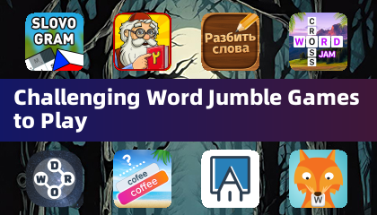 Challenging Word Jumble Games to Play