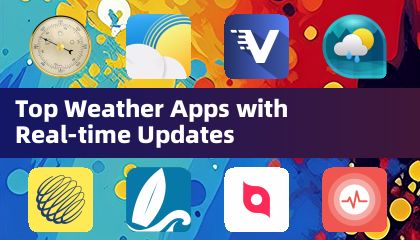 Les meilleures applications météo avec mises à jour en temps réel