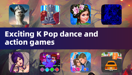 Exciting K Pop dance and action games